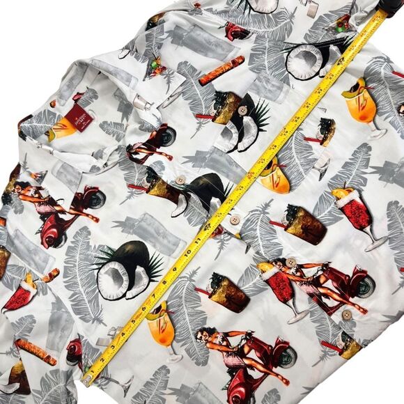 Vintage Junction West Retro Pin Up Hawaiian Shirt - Picture 11 of 13